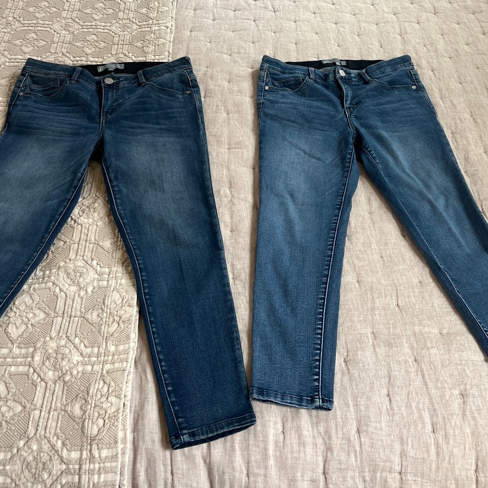 TWO Pair of Wit & Wisdom Jeans Like New